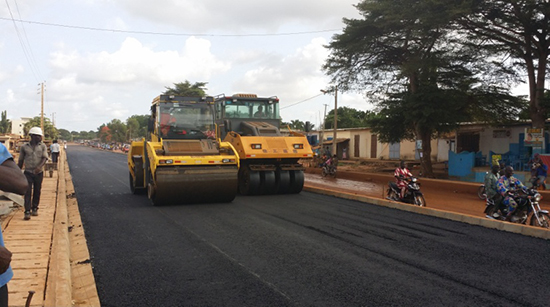 Road construction